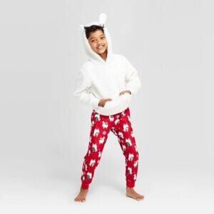 Wondershop For Target Unisex PJs Pajama Pants Holiday Christmas Llamas Sz 6